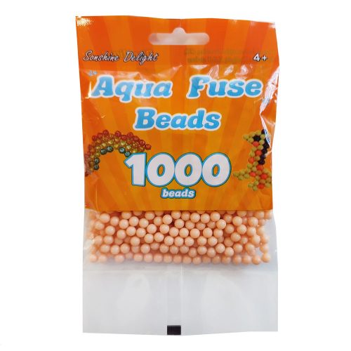 3D vizes gyöngy utántöltő -Aqua Beads 1000 db-os Krém színű